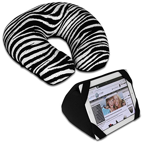 Preisvergleich Produktbild Nackenkissen - Tablet-Halter - Nackenhörnchen - Nackenrolle - 2in1 Nackenkissen Tablethalter