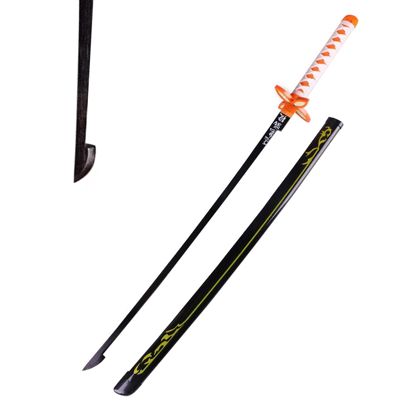 Buy PICFEA Japanese Anime Katana Bamboo Blade Nichirin for Anime Fans 