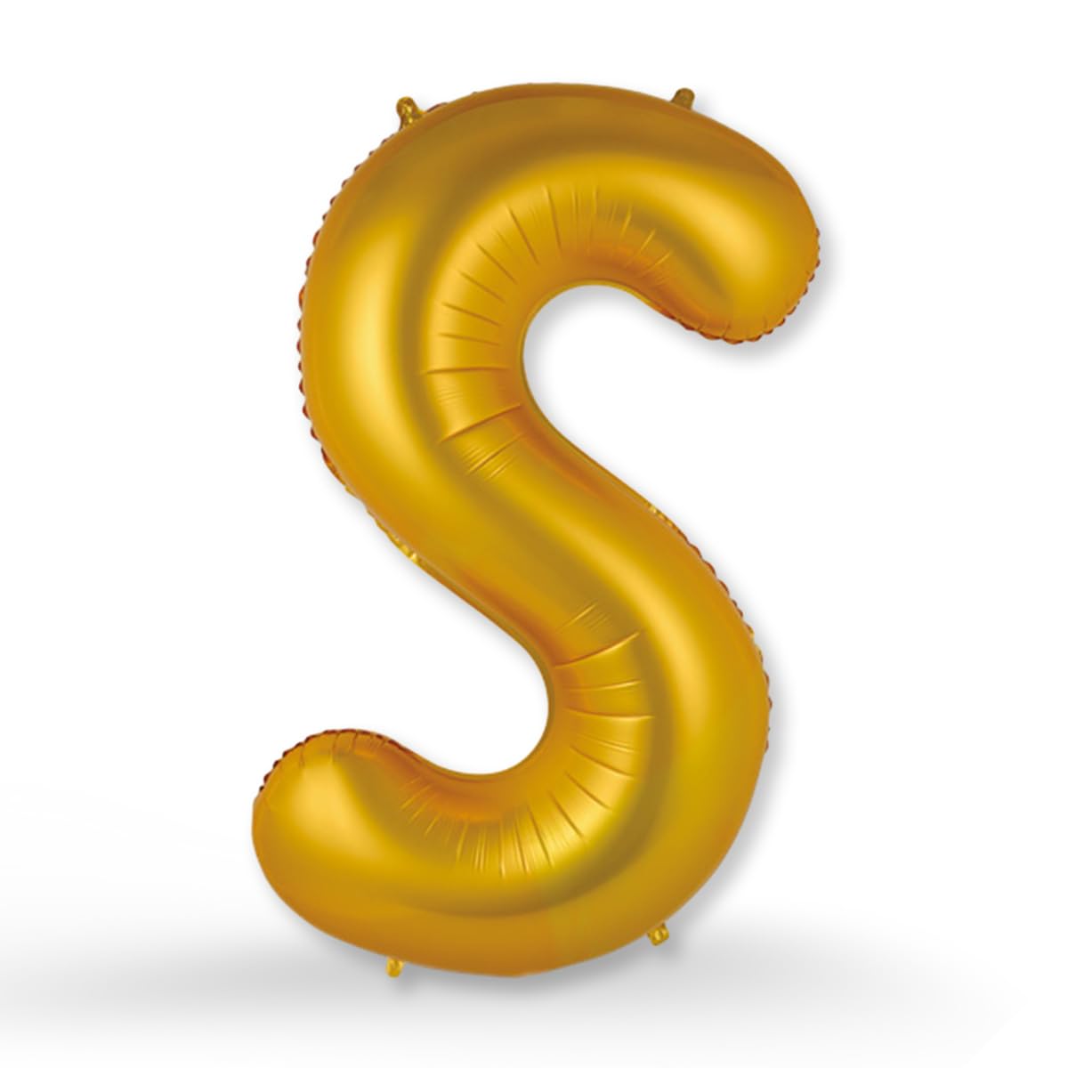 XXL Foil Balloon Letters Gold [Approx. 100 cm], Letter Balloon for Birthday, Anniversary & Party Gift Decoration Foil Balloons Number Balloon Happy Wedding Birthday [A ~ Z] (Gold[S]) — image 1