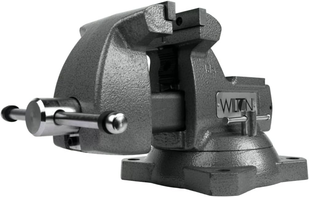 Mechanics Bench Vise, 5" Jaw Width, 5-1/4" Jaw Opening, 3-3/4" Throat (Model 745)