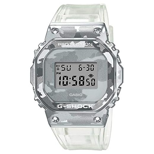 Casio Reloj Digital para de los Hombres de Cuarzo con Correa en Plástico GM-5600SCM-1ER