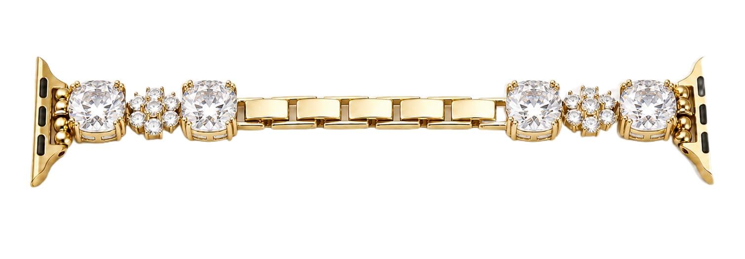 Bracelet bling compatible avec les bracelets Apple Watch pour femme