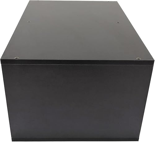 Miniatura 6 de FixtureDisplays Estante para impresora con organizador de papel de escritorio de madera para el hogar y la oficina, elevador de impresora, 2