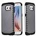 Produktbild Cadorabo Hülle für Samsung Galaxy S6 - Hülle in Guardian GRAU  Hard Case TPU Silikon Schutzhülle für Hybrid Cover im Outdoor Heavy Duty Design