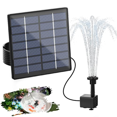 AISITIN-15W-Fuente-Solar-DIY-Fuente-Solar-Jardin-Exterior-con-Cable-de-3m-Mejorada-Bomba-Solar-con-6-Boquillas-de-Fuente-para-para-EstanquesJardinesDecoracion-Jardin-Exterior