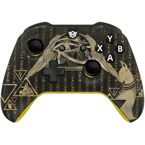 Image of HEXGAMING ULTRA ONE Wireless Controller for Xbox Series X & S, for Xbox One, for Windows 7 /8 /10-4 Remap Back Paddles - Hair Triggers - Interchangeable Thumbsticks - 6 Profiles - Mystic Sigil