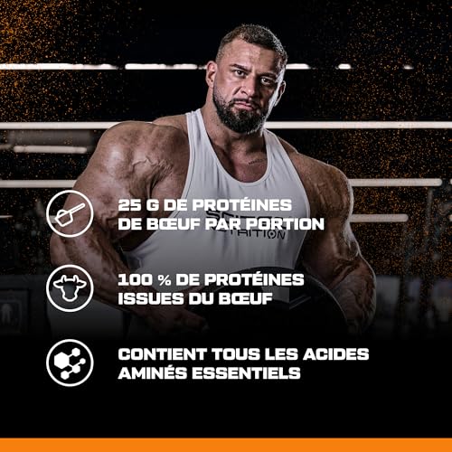 Scitec Nutrition 100% Beef Protein - Formule peptidique hydrolysée – vue 2