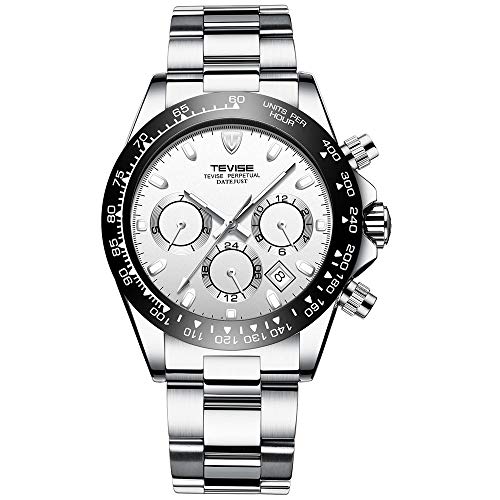 Montre mécanique homme LULI automatique lumineuse multifonction