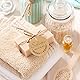 jijAcraft 100 Stück Geschenkanhänger SCHÖN DASS DU DA BIST Anhänger - Kraftpapier Etiketten 6CM - Rund Papieranhänger mit Jute Schnur für Hochzeit Geschenke Basteln (Braun)