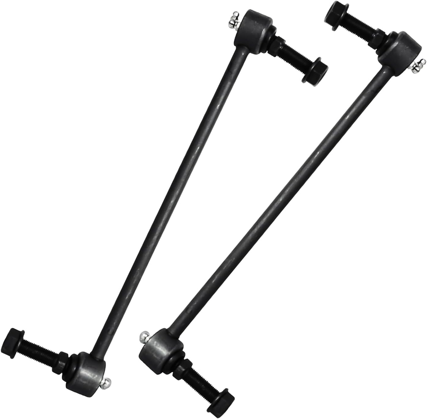 Detroit Axle - Front Struts Sway Bars for FWD 2011 2012 2013 Ford Explorer Complete 2 Struts with Coil Spring 2 Front Sway Bar Links Replacement Quick Install Ready Strut Shock Assembly