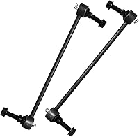 Vista 1904 de Detroit Axle - Kit de suspensión delantera de 10 piezas para Chevy Aveo Aveo5 Pontiac G3 Wave 2 Ready Struts Assembly 2 Enlaces de barra