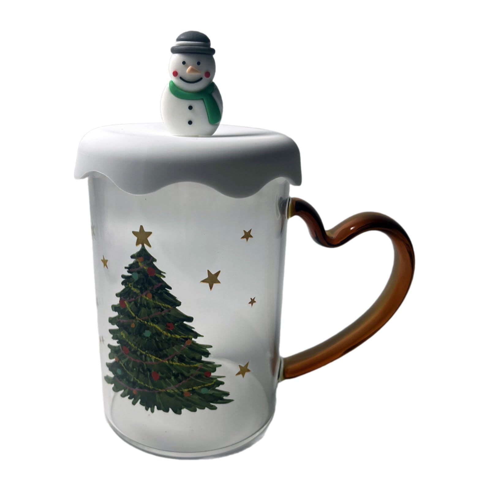 Elnwnnkc Glasswares Cocktails Cups Christmas Series Unique Drinking Cup Beverage Cups Glass Texture Suitable for Any Setting Christmas Wine Glasses