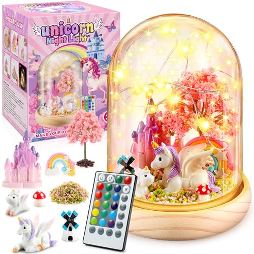Dislocati DIY Einhorn Nachtlicht Kinder – Einhorn Geschenk für Mädchen...