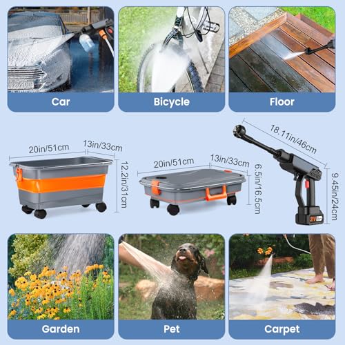 IPX5-Schutz und Akku-Indikator für langlebigen Einsatz bei Terrassenreinigung (102 Zeichen)