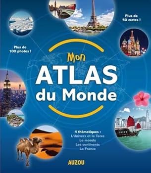 Paperback MON ATLAS DU MONDE CM 2016 [French] Book
