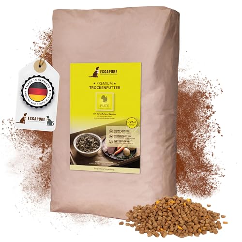 Produktbild von Escapure Pute Premium Trockenfutter Adult - 12 kg
