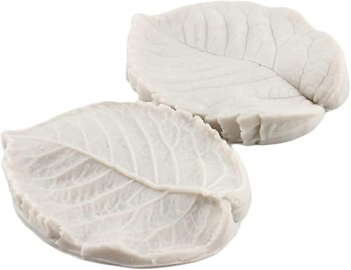 Miniatura 8 de Molde de veteado de silicona con hojas de goma para pasta de goma, molde de hojas de pasta de goma para decoración de pasteles de azúcar, decoración