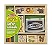 Melissa & Doug Wooden Stamp Set: Safari Animals - 9 Stamps, 5 Colored Pencils, 2-Color Stamp Pad