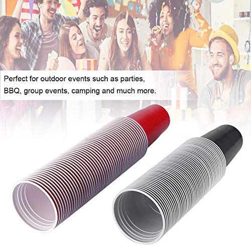 Conjunto portátil de jogos para bebidas, conjunto de Beer Pong, jogos para uso doméstico e cozinha d