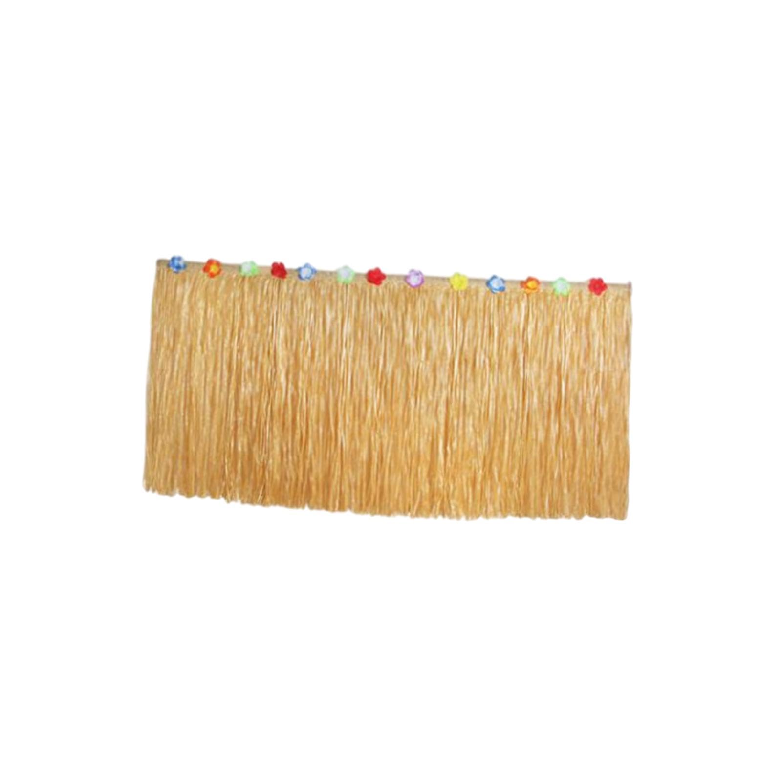 CLUB BOLLYWOOD® Grass Table Skirt Portable Outside for Holiday Party Baby Shower Celebration Brown S|Greeting Cards & Party Supply |Party Decorations|Party Decorations|1 Piece Grass Table Skirt-image-45