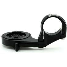 K-Edge TT Bicycle Computer Handlebar Mount, Garmin, Black | Garmin TT Mount With 22.2mm Extension Fit, CNC Aluminum Platform, Secure Interface, And Lightweight Design.