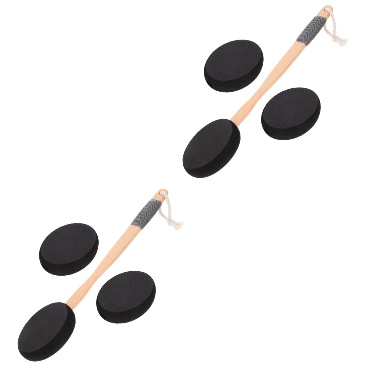 CALLARON 2 Juegos De Aplicadores De Crema Para Espalda Multifunción Con Cerdas Para Limpieza Corporal Cepillado Corporal Baño Cepillo Corporal Cepillo Seco Cepillos De Spa