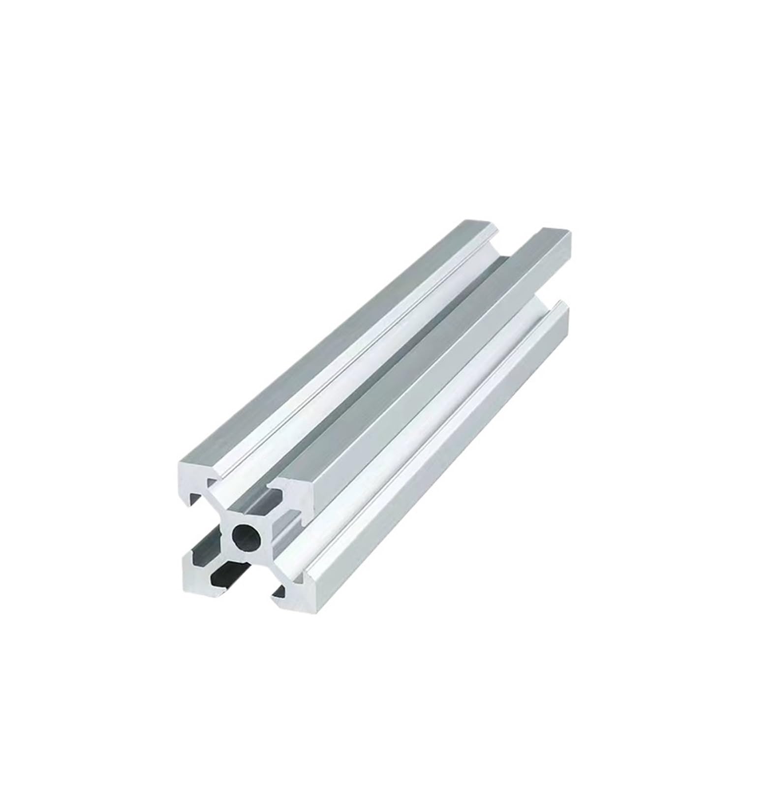 Aluminium gedrückt, 1 stück Silber 2020 V-nut Aluminium Profil Eloxiert Extrudierten Aluminium 3D Drucker Führungsschiene(100mm)