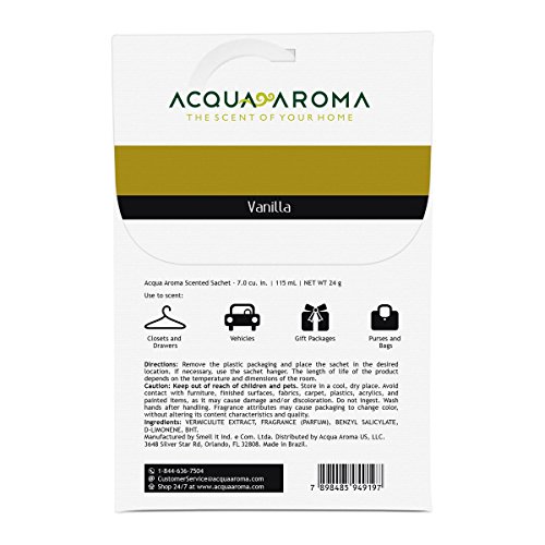 Acqua Aroma Sachet Aromático Vainilla Pack 3 miniatura 2