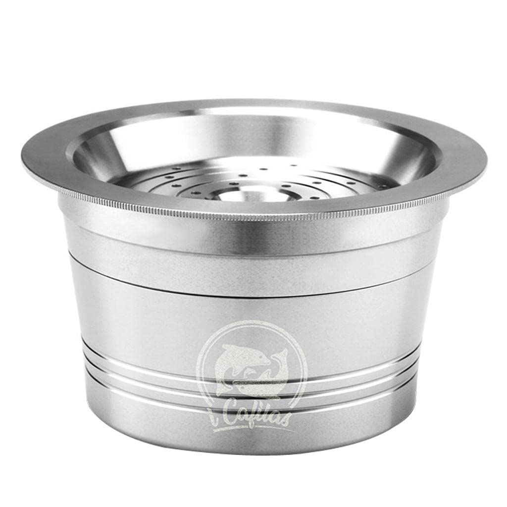 UJEAVETTE Stainless Steel Reusable Coffee Capsule Cup Coffee Filters for cafissimo