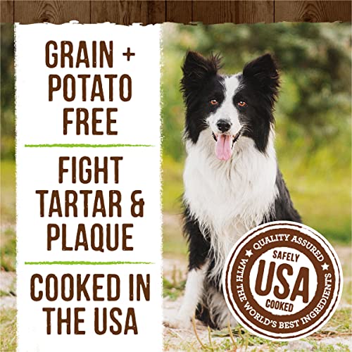 Merrick Fresh Kisses Oral Care Dental Dog Treats For Medium Dogs 25-50 Lbs #TOP5