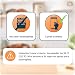 Luxury & Grace Pack 4 Botes de Polietileno Alimentario, 1,5 L (20x10cm),...