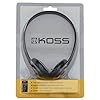 Koss KPH7 Lightweight Portable Headphone, Black