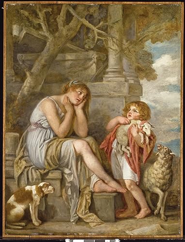 Impression d'art mural de Jean Baptiste Greuze, poster vintage haute définition