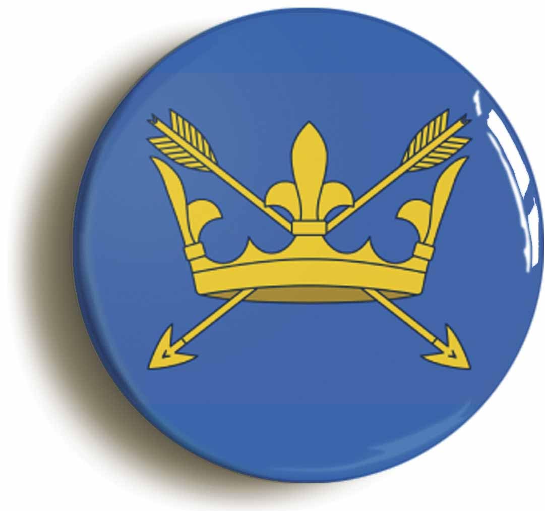 Ozorath Suffolk County Flag Fridge Magnet (Circular 2Inch / 50Mm Diameter)
