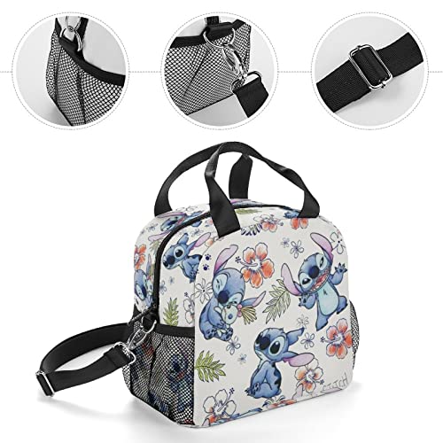 Cartoon Lunch Bag For Men Cute Lunch Box Portable Insulated Lunch Tote Bag Thermal Cooler Bag For Women #TOP4