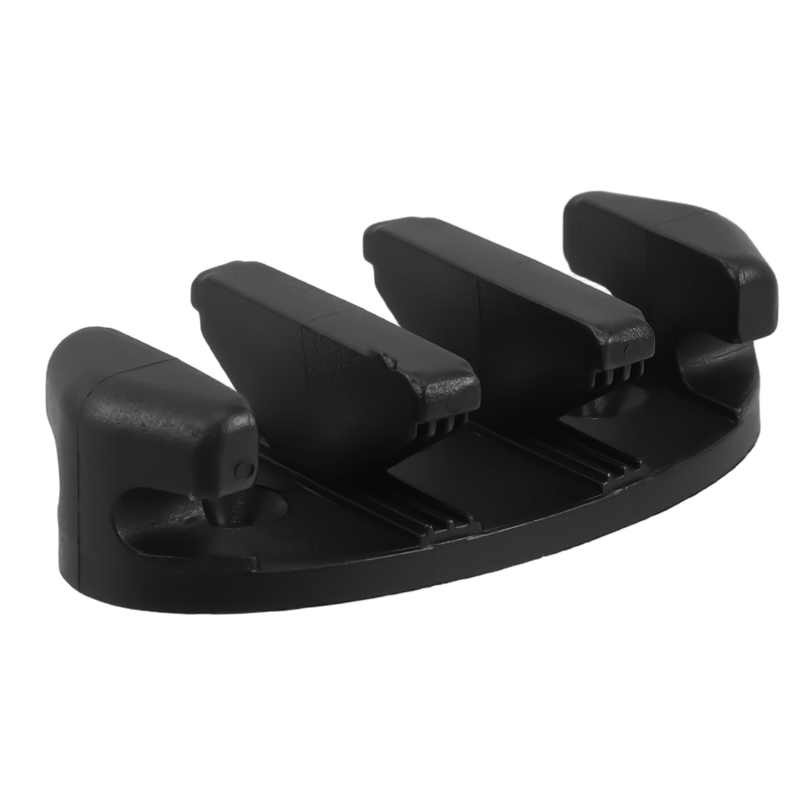 KOMBIUDA Sturdy Marine Cleat Boat Anchor Cleat for Kayak Canoe Black Marine Hardware Eyelet