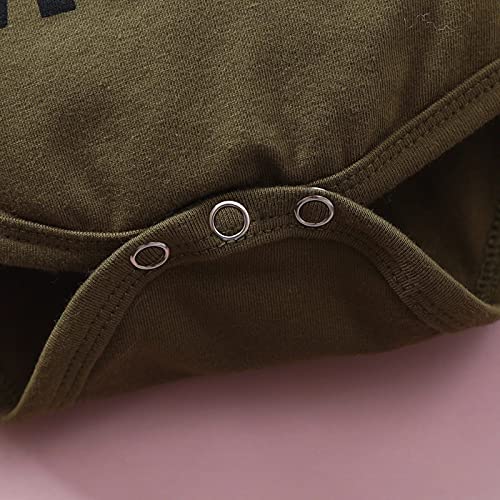 Roupas infantis para meninos com estampa de letras, manga curta, gola redonda, casual, macacão + sho