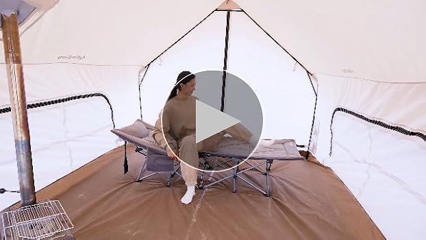 Amazon.co.jp: KingCamp 折りたたみベッド 簡易ベッド キャンプ