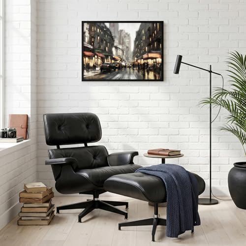 Americanflat Bilderrahmen mit poliertem Plexiglas, Streamline-Kollektion, dünner Rand, Bilderrahmen für Wanddekoration… – Ansicht 8
