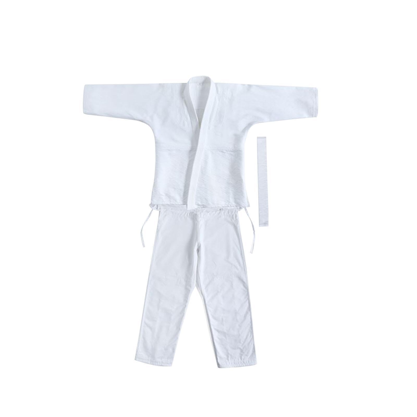 Judogi, Kimono de karaté, Uniforme,Blanc,155 cm