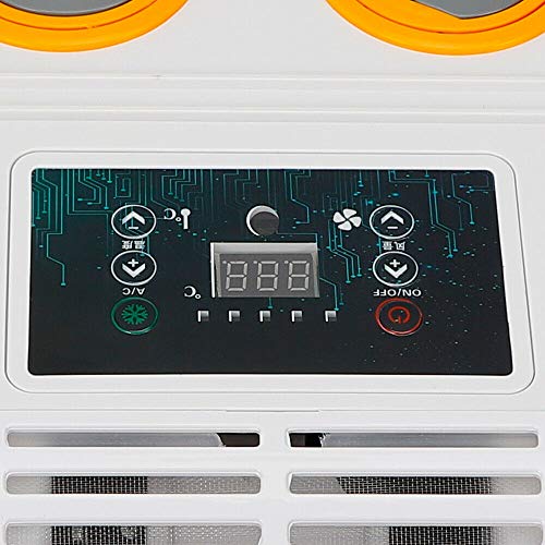 Automotive Air Conditioning Evaporator Assembly, 12V Universal Bus Truck Motorhome Retrofit Evaporator Assembly Air Conditioner 3800rpm - Thumbnail 4