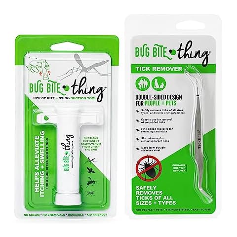 BUG BITE THING Suction Tool and Tick Remover Combo Pack Cover
