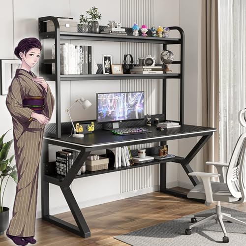 Koubhyj [^|]Q[~OfXNAp\RfXNyKI+ubNJ[{t@Co[̃fXNgbv 100x60x178cmzgJ^ Ɗ study table VvAw[Xy[XASS݌vAlԍHw փfXN