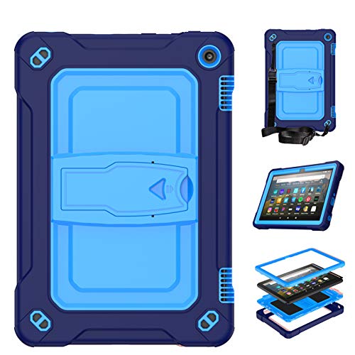 New Fire HD 8 2020 /Fire HD 8 Plus 2020 P[X New Fire HD8 10 V_[ VR X^h SʕیP[XyAPOLAz|J[{lCg n[hVF + \tgTPU 3w\ŁA Ϗ