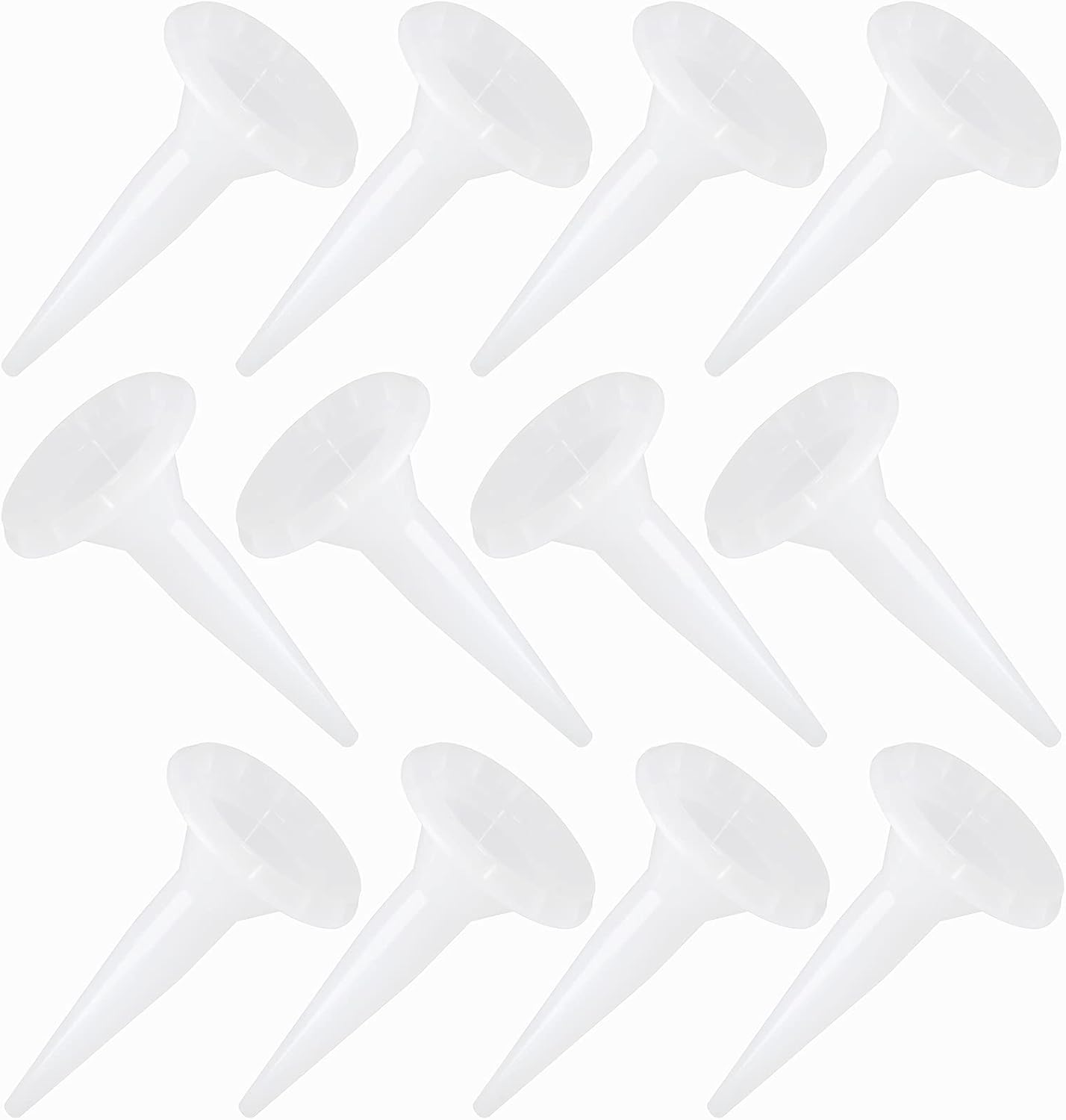 12Pcs Caulking Nozzle Cones Nozzles for Sausage Caulking Gun, Epoxy