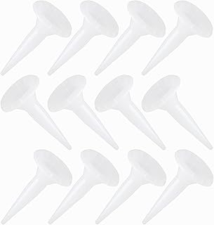 Kyuionty 12Pcs Caulking Nozzle Cones Nozzles for Sausage Caulking Gun, Epoxy Piston Caulking Gun Tip Replacement Extension Tool
