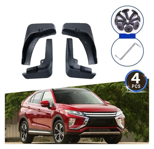 Guardabarros para Mitsubishi Eclipse Cross 2018-2022 tipo aleta de protección 3