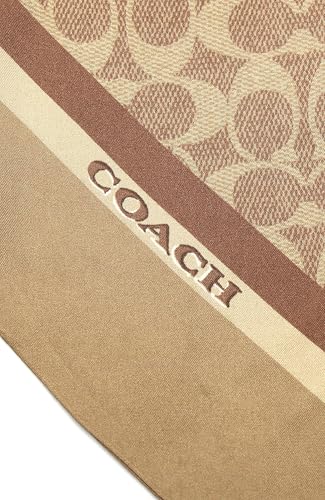 Coach womens Stacked Tabby Printed Wide Silk Skinny4