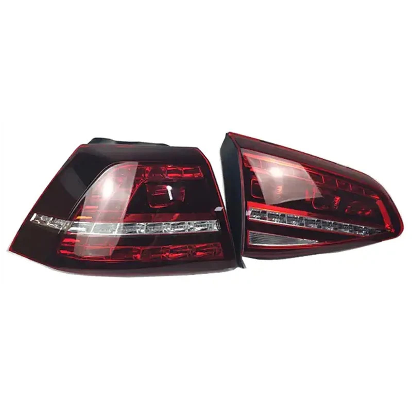 Lampa tylna zespolona Tylne światło LED do Volkswagen Golf 7 2013-2017 Tylne światła Tylne światła Lampa hamowania Światło kierunkowskazu tylne światła LED(Inside Left)