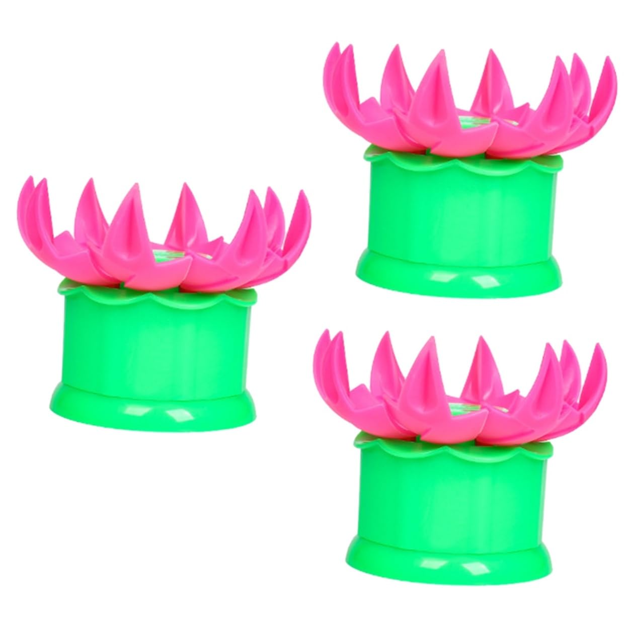 Garneck 3pcs Steam Bun Maker Mold for Cooking Easy to Use Kitchen Tool for Making Steamed Buns Plastic Random Colors